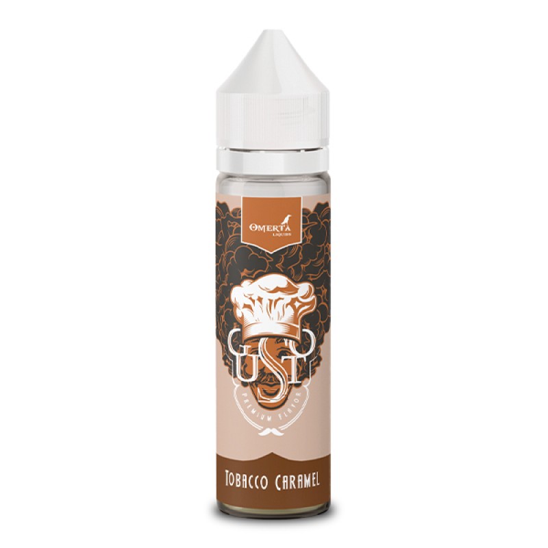 OMERTA LIQUIDS GUSTO Tobacco Caramel Aroma 20ml OMERTA LIQUIDS GUSTO Tobacco Caramel Aroma 20ml