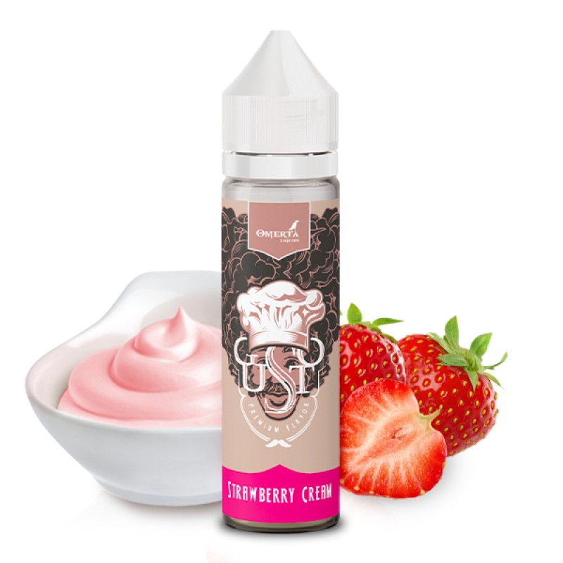 OMERTA LIQUIDS GUSTO Strawberry Cream Aroma 20ml OMERTA LIQUIDS GUSTO Strawberry Cream Aroma 20ml