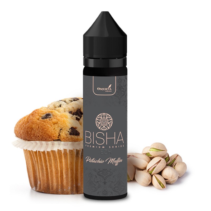 OMERTA LIQUIDS BISHA Pistacio Muffin Aroma 20ml OMERTA LIQUIDS BISHA Pistacio Muffin Aroma 20ml