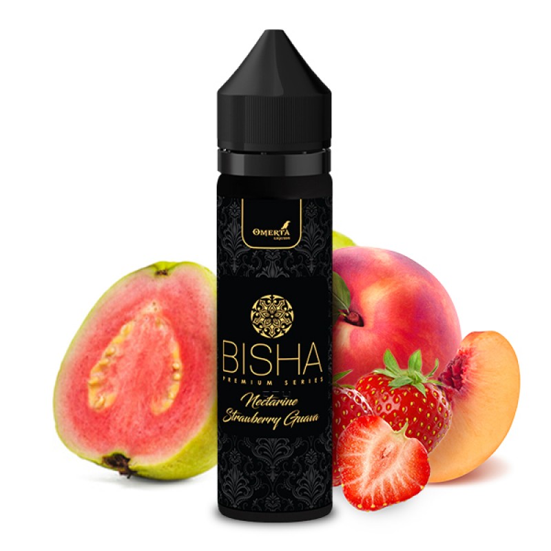 OMERTA LIQUIDS BISHA Strawberry Nectarine Guava Aroma 20ml OMERTA LIQUIDS BISHA Strawberry Nectarine Guava Aroma 20ml