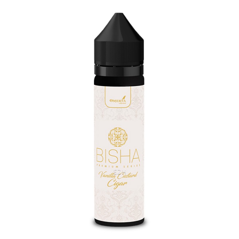 OMERTA LIQUIDS BISHA Vanilla Custard Cigar Aroma 20ml OMERTA LIQUIDS BISHA Vanilla Custard Cigar Aroma 20ml