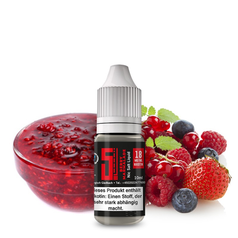 5 EL Berry Marmalade Nikotinsalz Liquid 10 ml
