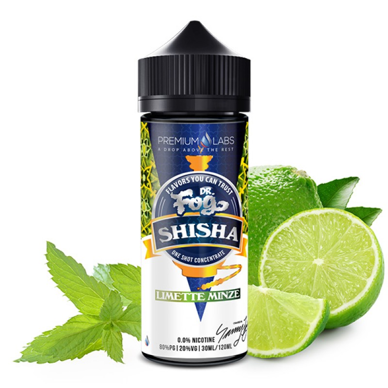 DR. FOG SHISHA Limette Minze Aroma 30ml DR. FOG SHISHA Limette Minze Aroma 30ml
