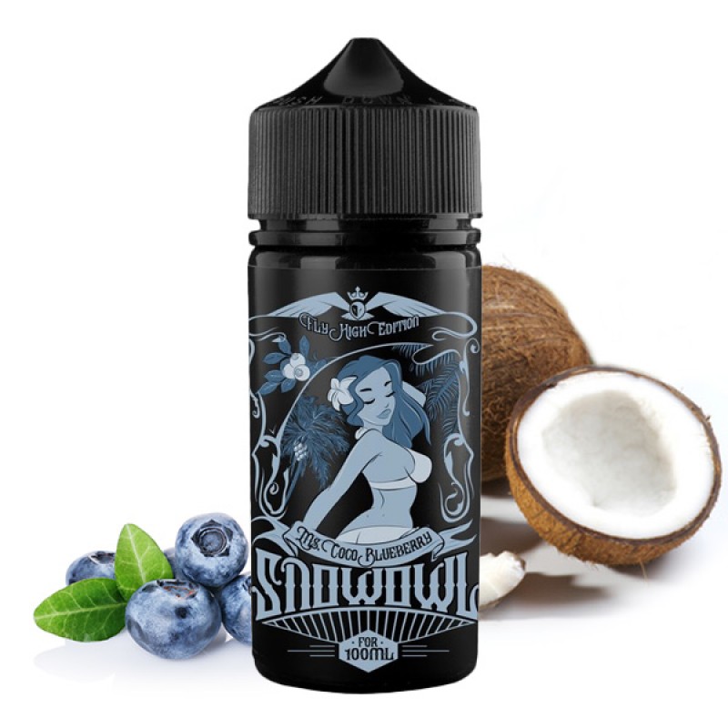 SNOWOWL Fly High Edition Ms. Coco Blueberry Aroma 25ml SNOWOWL Fly High Edition Ms. Coco Blueberry Aroma 25ml