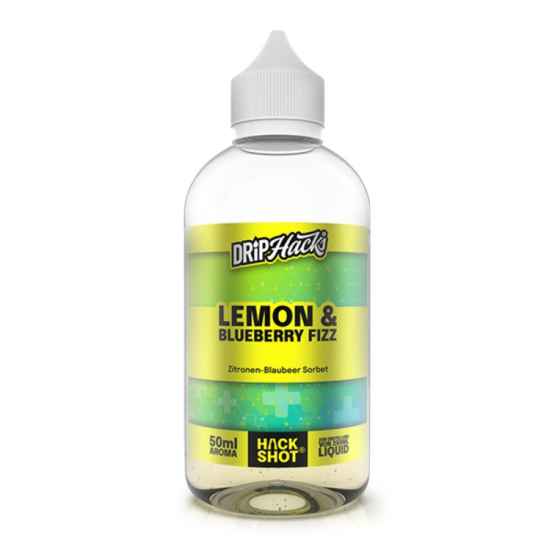 DRIP HACKS Lemon & Blueberry Fizz Aroma 50ml DRIP HACKS Lemon & Blueberry Fizz Aroma 50ml