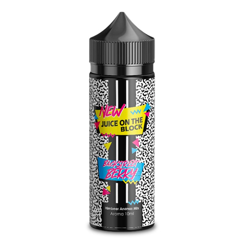 NEW JUICE ON THE BLOCK Backstreet Berry Aroma 10ml NEW JUICE ON THE BLOCK Backstreet Berry Aroma 10ml