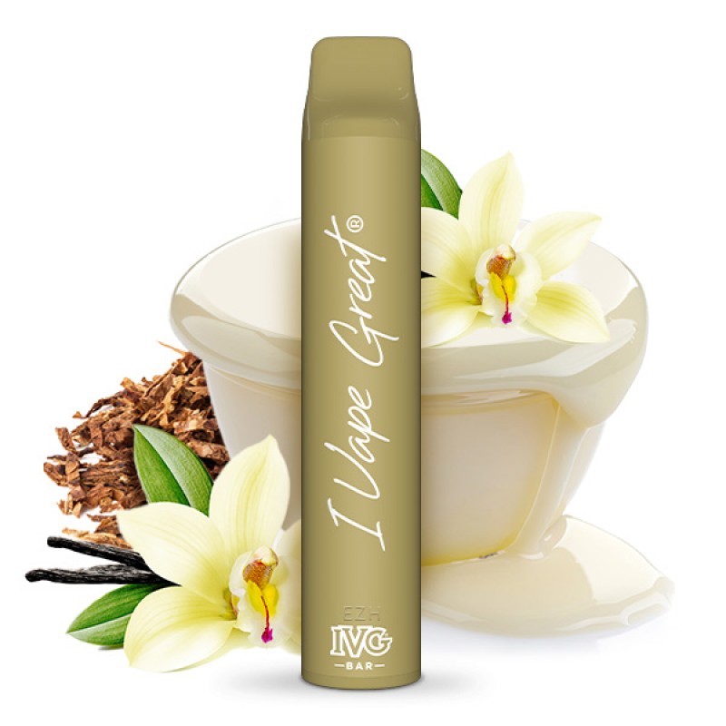 IVG BAR Einweg E-Zigarette - Vanilla Custard Tobacco IVG BAR Einweg E-Zigarette - Vanilla Custard Tobacco