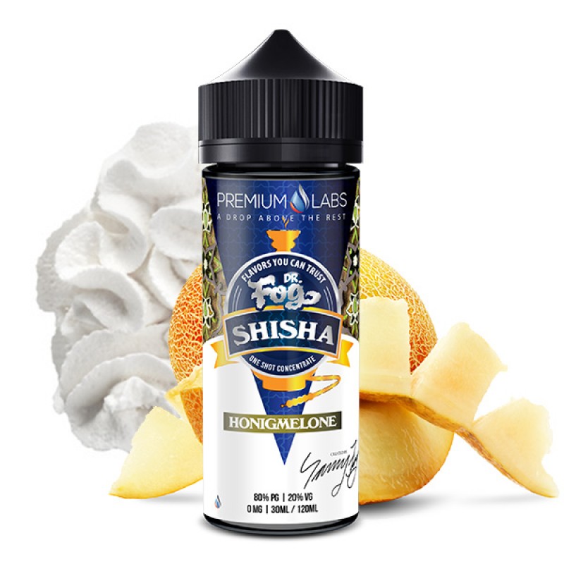 DR. FOG SHISHA Honigmelonen Creme Aroma 30ml DR. FOG SHISHA Honigmelonen Creme Aroma 30ml