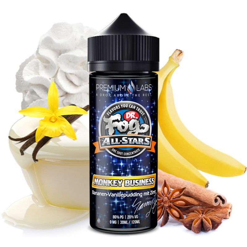 DR. FOG ALL-STARS Monkey Business Aroma 30ml DR. FOG ALL-STARS Monkey Business Aroma 30ml