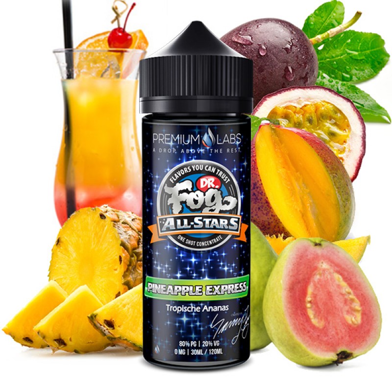 DR. FOG ALL-STARS Pineapple Express Aroma 30ml DR. FOG ALL-STARS Pineapple Express Aroma 30ml