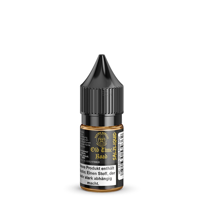 VAPING GORILLA Old Time Road Nikotinsalz Liquid 10 ml VAPING GORILLA Old Time Road Nikotinsalz Liquid 10 ml