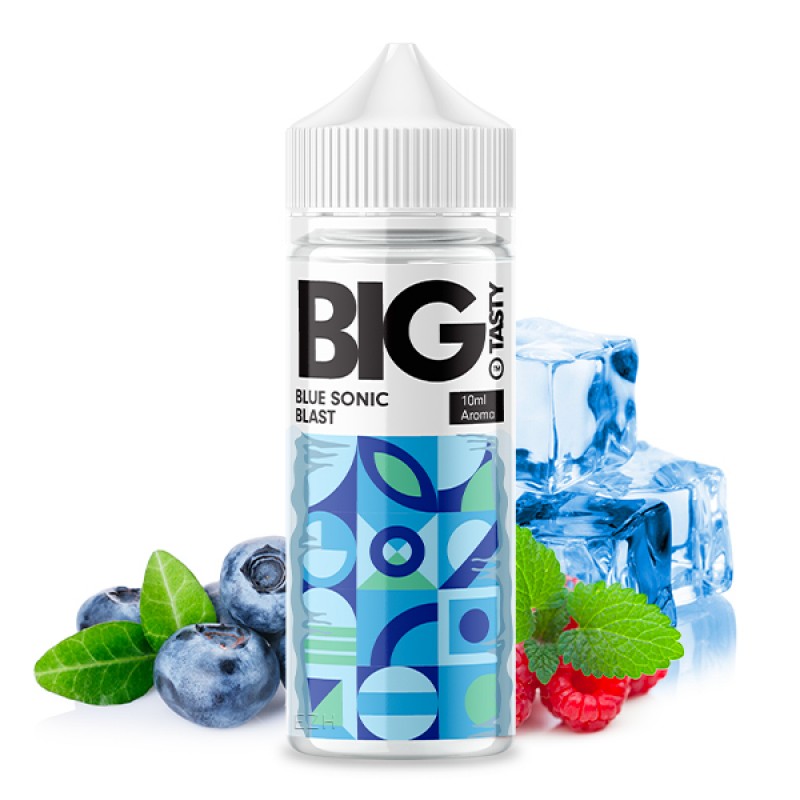 BIG TASTY Blue Sonic Blast Aroma 10 ml BIG TASTY Blue Sonic Blast Aroma 10 ml