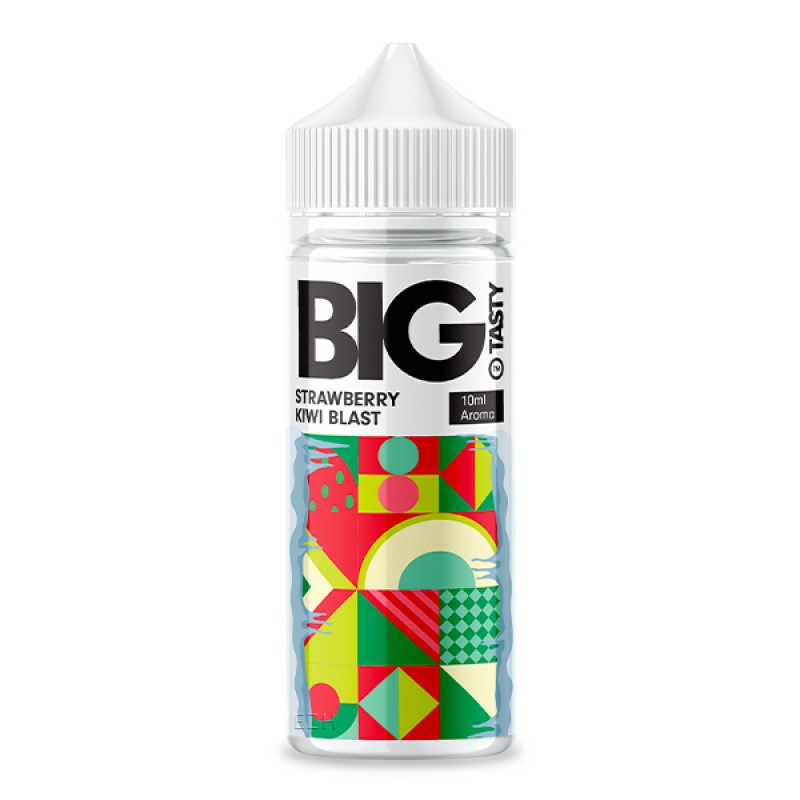 BIG TASTY Strawberry Kiwi Blast Aroma 10 ml BIG TASTY Strawberry Kiwi Blast Aroma 10 ml