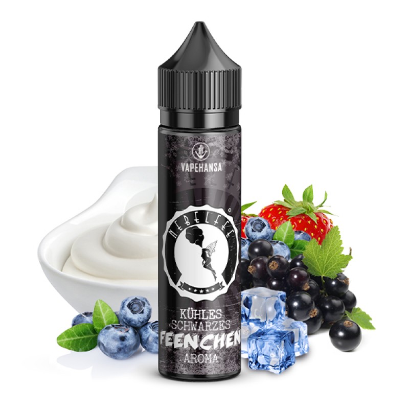 NEBELFEE Kühles Schwarzes Feenchen Aroma 10ml NEBELFEE Kühles Schwarzes Feenchen Aroma 10ml