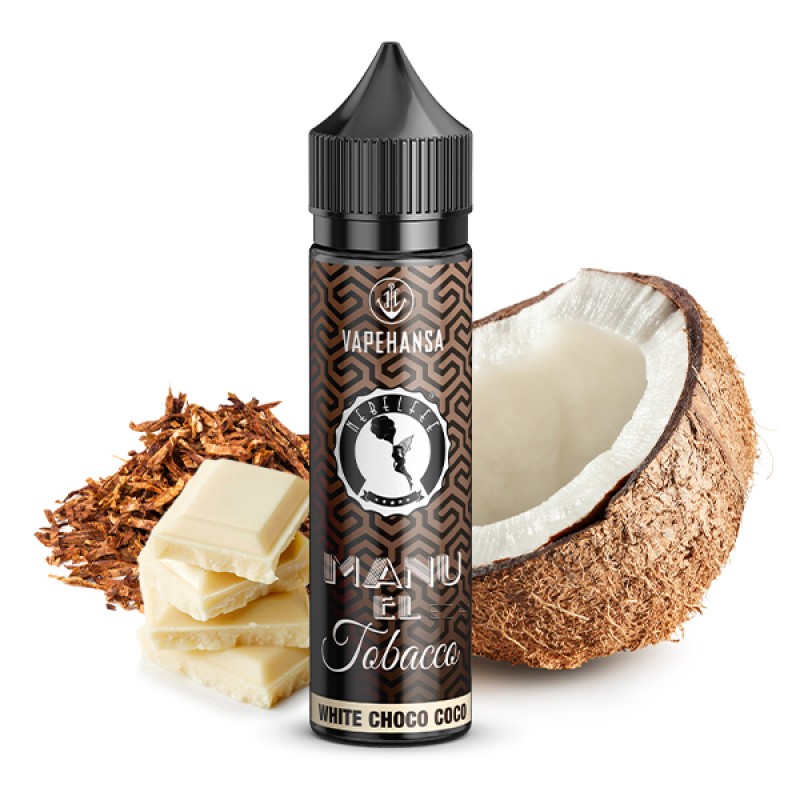 NEBELFEE Manu El Tobacco White Choco Coco Aroma 10ml NEBELFEE Manu El Tobacco White Choco Coco Aroma 10ml