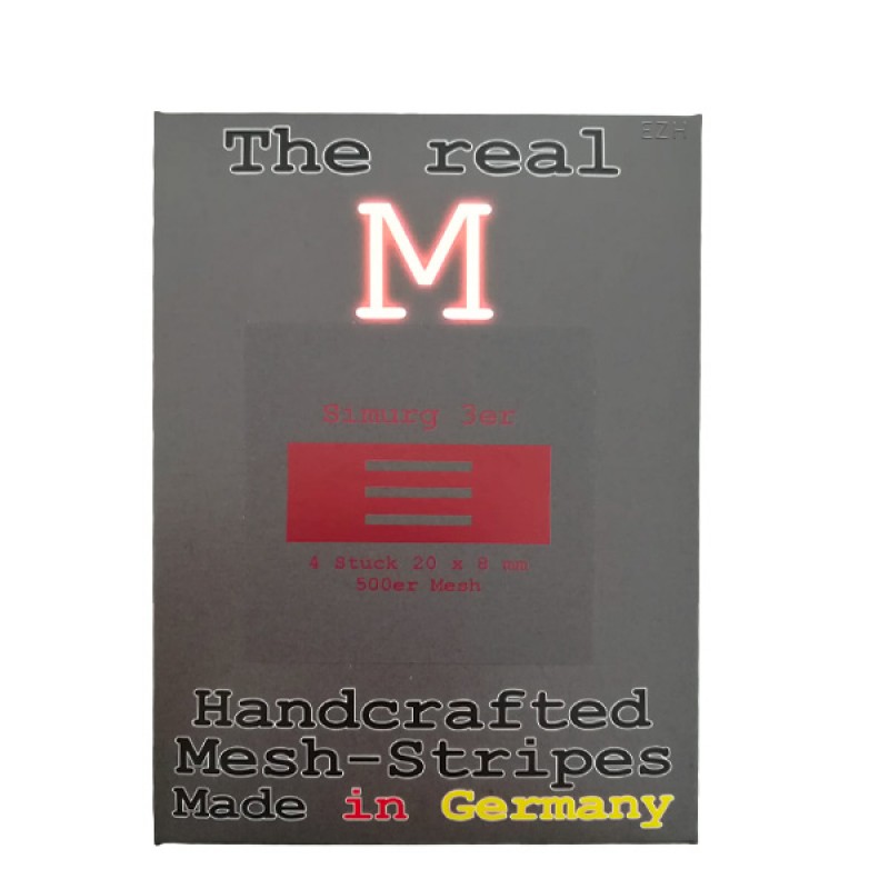 4x The Real M Simurg 3er SS316 Mesh 500 Coil Wickeldraht