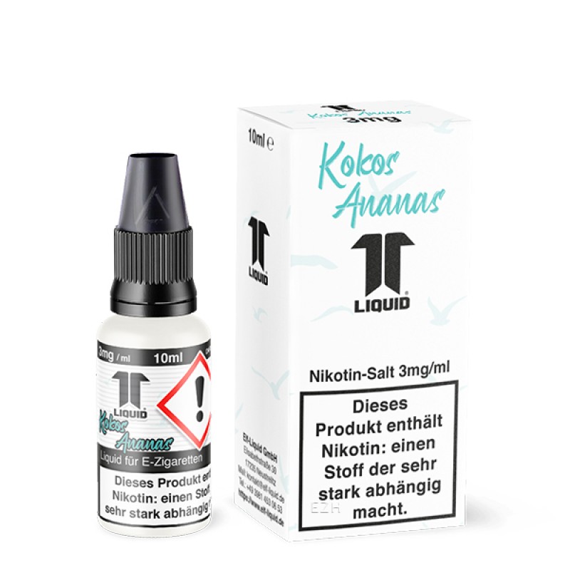 ELF-LIQUID Kokos Ananas Nikotinsalz Liquid 10 ml ELF-LIQUID Kokos Ananas Nikotinsalz Liquid 10 ml