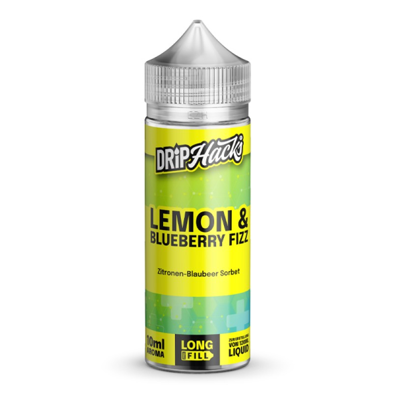 DRIP HACKS Lemon & Blueberry Fizz Aroma 10ml DRIP HACKS Lemon & Blueberry Fizz Aroma 10ml