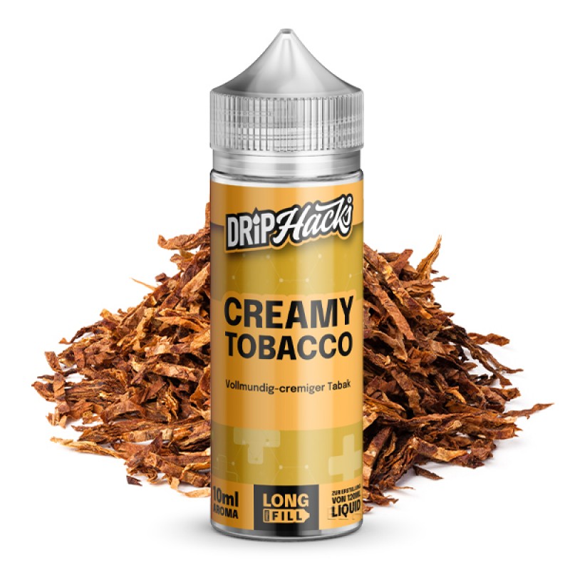 DRIP HACKS Creamy Tobacco Aroma 10ml DRIP HACKS Creamy Tobacco Aroma 10ml