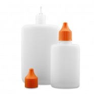 Liquid Dropper Flasche flach
