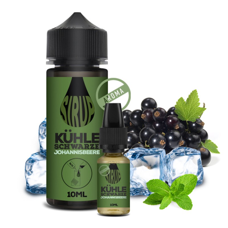 SIRUP Kühle Schwarze Johannisbeere Aroma 10ml SIRUP Kühle Schwarze Johannisbeere Aroma 10ml