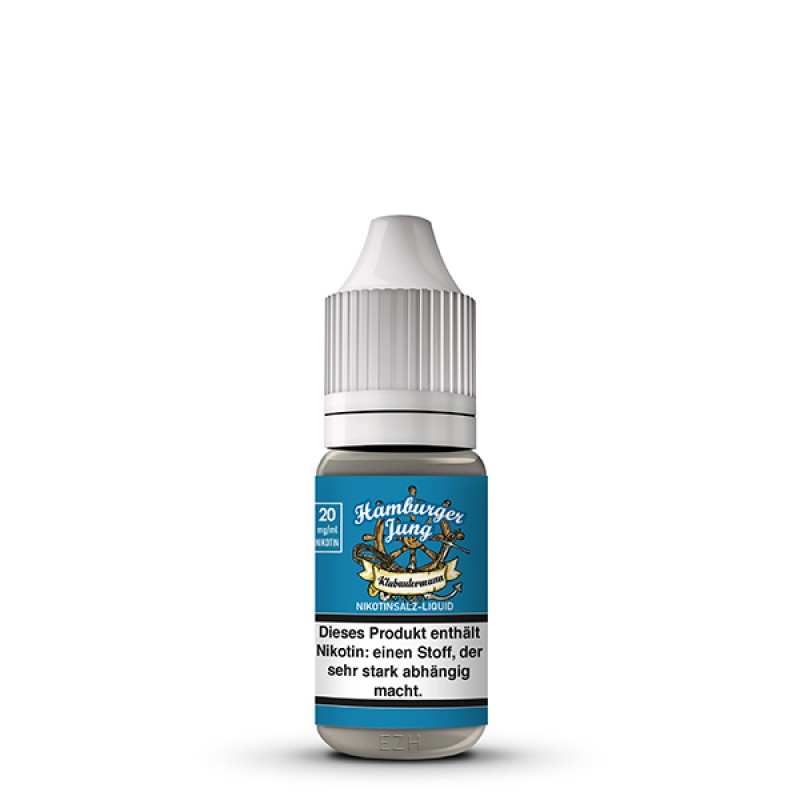 HAMBURGER JUNG Klabautermann Nikotinsalz Liquid 10 ml HAMBURGER JUNG Klabautermann Nikotinsalz Liquid 10 ml