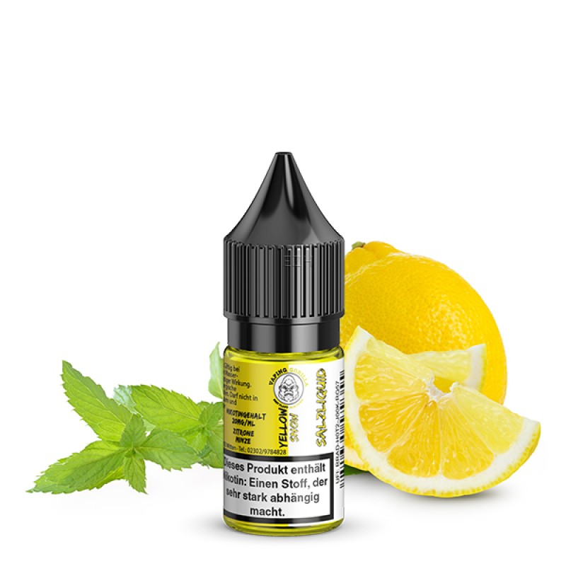 VAPING GORILLA Yellow Snow Nikotinsalz Liquid 10 ml VAPING GORILLA Yellow Snow Nikotinsalz Liquid 10 ml