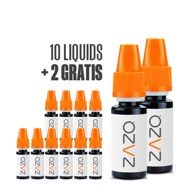 ZAZO® 10+2 GRATIS Paket (10ml Flaschen) ZAZO® 10+2 GRATIS Paket (10ml Flaschen)