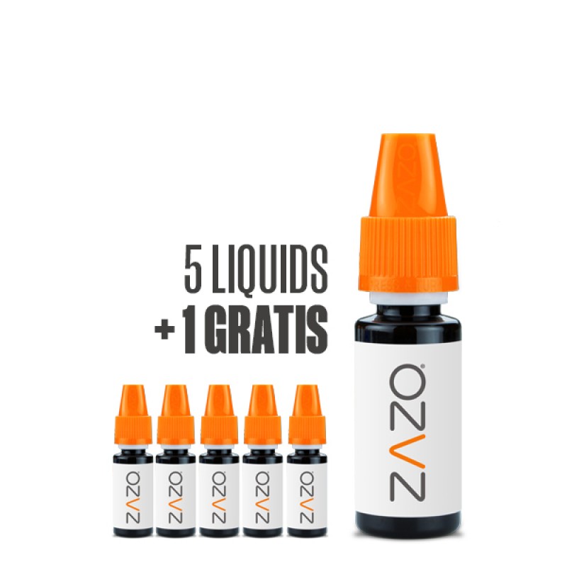 ZAZO® 5+1 GRATIS Paket (10ml Flaschen) ZAZO® 5+1 GRATIS Paket (10ml Flaschen)